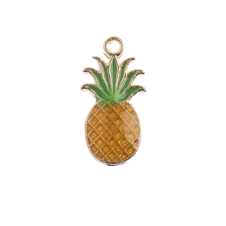 John Bead - PETITE CHARMS / PINEAPPLES - kovové přívěsky