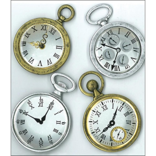 Jolee´s Boutique - VINTAGE POCKET WATCHES - 3D samolepky