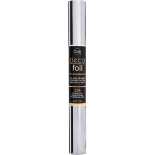 Thermoweb - ICRAFT DECO FOIL / SILVER - reaktivní fólie (7,6 m)