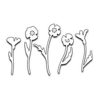 *** Penny Black - FLOWER BUNCH - vyřezávací šablony
