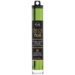 Thermoweb - ICRAFT DECO FOIL / SPRING GREEN - reaktivní fólie