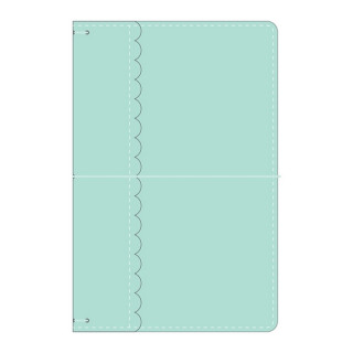Doodlebug - TRAVELER´S NOTEBOOK / MINT - cestovní deník