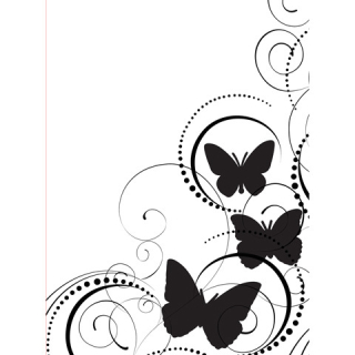 Vaessen Creative - BUTTERFLY SWIRL - embossovací kapsa