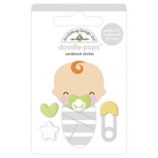 Doodlebug - SPECIAL DELIVERY / SWEET DREAMS Doodle-Pops - 3D samolepky