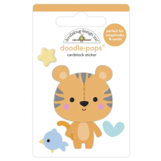 Doodlebug - SPECIAL DELIVERY / CUDDLY CUB Doodle-Pops - 3D samolepky