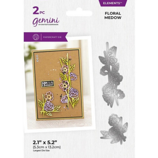 Crafter´s Companion - FLORAL MEADOW - vyřezávací šablony
