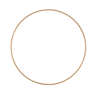Vaessen Creative - WIRE RING ANTIQUE GOLD / 30 cm - kovový kruh