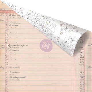 *** Prima Marketing - LAVENDER / My Last Note - scrapbooková čtvrtka