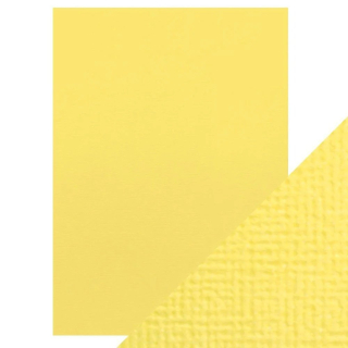Tonic Studios - CLASSIC CARD / BUTTERMILK YELLOW - texturované čtvrtky (10 ks)