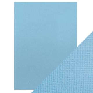 Tonic Studios - CLASSIC CARD / CORNFLOWER BLUE - texturované čtvrtky (10 ks)