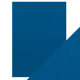 Tonic Studios - CLASSIC CARD / FRENCH BLUE - texturované čtvrtky (10 ks)