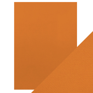 Tonic Studios - CLASSIC CARD / PUMPKIN ORANGE - texturované čtvrtky (10 ks)