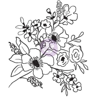 Prima Marketing - CHRISTINE ADOLPH / FRESH FLOWERS #2 - cling razítko