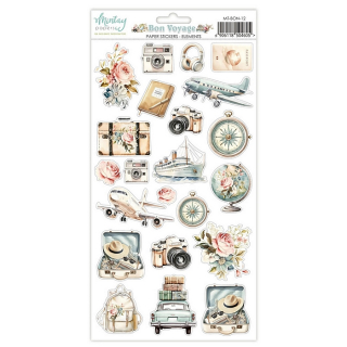 Mintay - BON VOYAGE Paper Stickers - samolepky