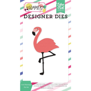 *** Echo Park - COOL FLAMINGO - vyřezávací šablony