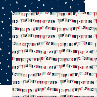 *** Carta Bella - AHOY THERE / Ship Flags - scrapbooková čtvrtka
