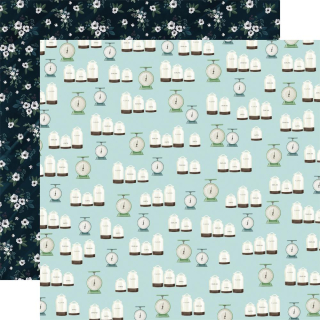 *** Carta Bella - HOME AGAIN / Canisters - scrapbooková čtvrtka