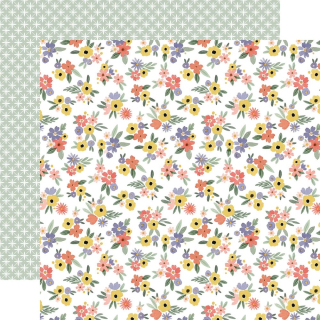 *** Carta Bella - HERE, THERE AND EVERYWHERE / Bunches Of Beauty - scrapbooková čtvrtka
