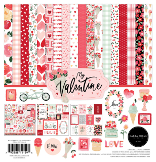 Carta Bella - MY VALENTINE Collection Kit - kompletní sada