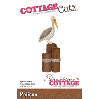 *** Cottage Cutz - PELICAN - vyřezávací šablona