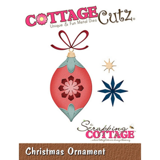 *** Cottage Cutz - CHRISTMAS ORNAMENT - vyřezávací šablona