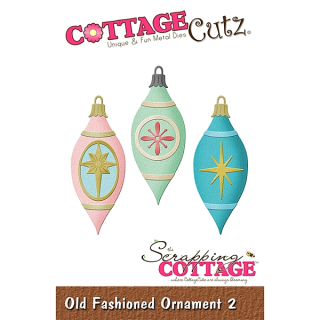 *** Cottage Cutz - OLD FASHIONED ORNAMENT 2 - vyřezávací šablona