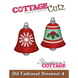 *** Cottage Cutz - OLD FASHIONED ORNAMENT 4 - vyřezávací šablona