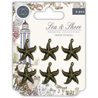 Craft Consortium - SEA & SHORE / STAR FISH - kovové ozdoby