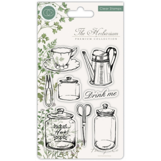 Craft Consortium - HERBARIUM / UTENCILS - silikonová razítka