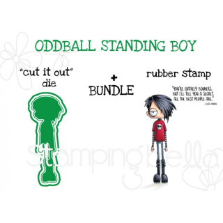 *** Stamping Bella - ODDBALL / STANDING BOY - razítka a šablony