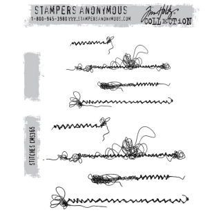 Tim Holtz - STITCHES - cling razítka