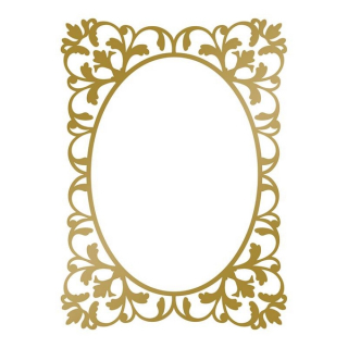 Couture Creations - HOTFOIL STAMP / CLASSIC FRAME - kovové razítko