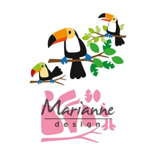 *** Marianne - TOUCAN - vyřezávací šablony