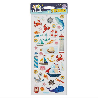 Craft Planet - AT THE SEA Foil Stickers - samolepky
