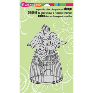 *** Stampendous - ANGEL AVIARY - cling razítko