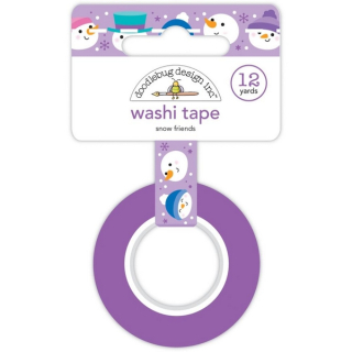 *** Doodlebug - WINTER WONDERLAND / SNOW FRIENDS Washi Tape - papírová páska