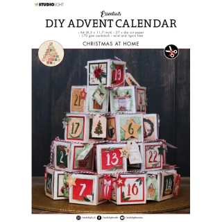 *** Studio Light - CHRISTMAS AT HOME Advent Calendar - kreativní sada