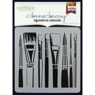 *** Donna Downey - BRUSHES - šablona / maska