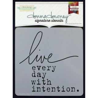 *** Donna Downey - INTENTION - šablona / maska