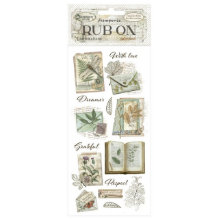 Stamperia - HERBARIUM SILVAE Rub-Ons - propisoty