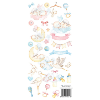 Paper Heaven - PAPER STRIP / DREAM BABY 01 - obrázky k vystřižení