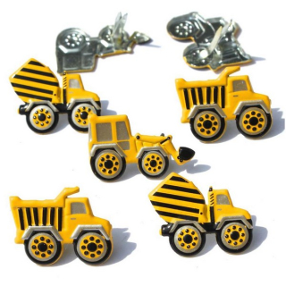Eyelet Outlet - WORK TRUCK Brads - ozdobné svorky