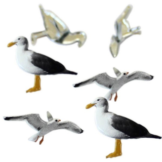 Eyelet Outlet - SEAGULL Brads - ozdobné svorky