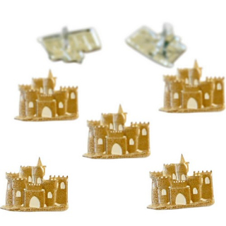 Eyelet Outlet - SAND CASTLE Brads - ozdobné svorky