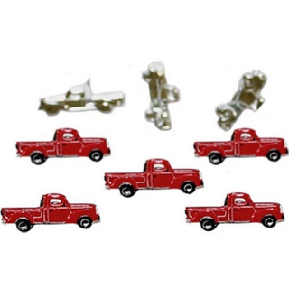 Eyelet Outlet - RED TRUCK Brads - ozdobné svorky