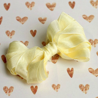 Seam Binding - CREAM / CREAM (5 m) - hedvábná stuha