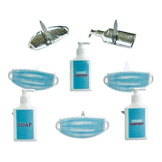 Eyelet Outlet - MASK & SOAP Brads - ozdobné svorky