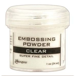Ranger - EMBOSSING POWDER / DETAIL CLEAR - detailní embossovací prášek