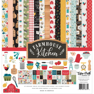 Echo Park - FARMHOUSE KITCHEN Collection Kit - kompletní sada