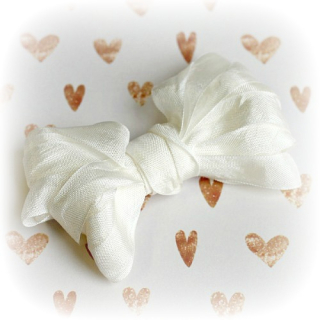 Seam Binding - CREAM / EGGSHELL (5 m) - hedvábná stuha